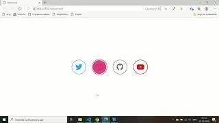 Animated Social Media Icons using only HTML & CSS | Buttons Hover Effect