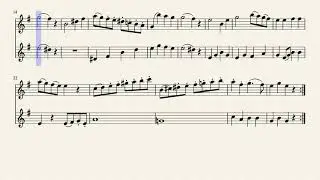 [Flute] Otto Langey 059 Tutor for Flute (L. Dorus) Flute Duet