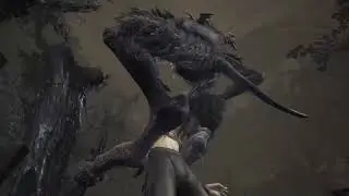 Dark Souls 3 Ryona (Black Leather Boots w/ Desert Pyromancer Garb)