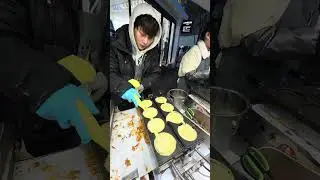 Viral Coin Waffle Of South Korea..... #food #bts #southkorea #india 