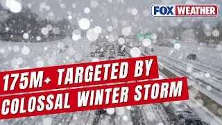 Potentially Historic Winter Storm Set To Slam 175M Across 30 States From Southwest To Mid-Atlantic