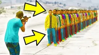 200+ NPC CHALLENGE AS FRANKLIN SINGLE LIFE #gta5 #gta6 #gta