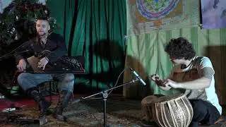 Raga Dhani. Maxim Anukhin - gusli, Yury Lebedev - tabla. St. Petersburg. January 3th, 2015