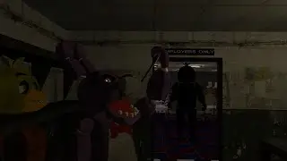 Bonnie finds the pizza stash