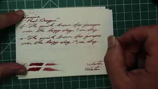 Diamine Red Dragon Fountain Pen Ink #fountainpenink #fountainpens