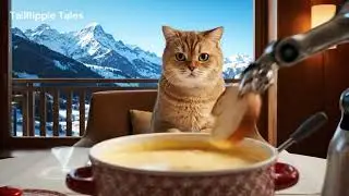 Mama Cat Explored Switzerland and What Happened Next is INSANE 🤯  AI Cat 4K