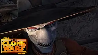 Cad Bane Saves Obi-Wan/Rako Hardeen [4K ULTRA HD] | The Clone Wars Kenobi and Cad Bane Scenes