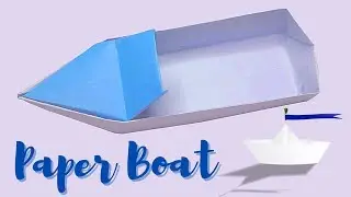 Origami Paper Boat | #quilling #boat #shorts #youtubeshorts