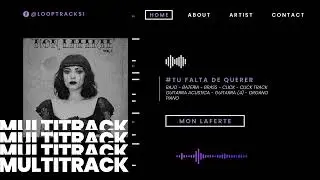 Mon Laferte - Tu falta de querer Multitrack
