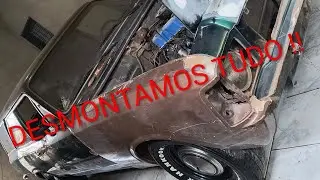REMOVEMOS OS PARALAMAS DA CARAVAN COMODORO 1979  / ATUALIZAÇÃO DO PROJETO / CANAL DE OPALA 