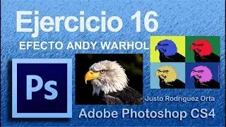 Photoshop B&aacute;sico - Ejercicio 16 - Efecto Andy Warhol