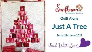Just A Tree Quilt Along