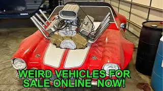 WEIRD VEHICLES WEDNESDAY! 10 Odd Vehicles Selling Online - Links to Ads in Video Description Below