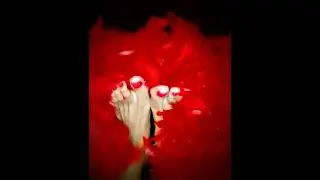 Dancing with ME!!  #feet, #feetjewelry #nailpolish #red #toes #pretty #footlovers #footlove