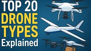 Top 20 Drone Types Explained in Hindi | Drones Ka Future | Long Documentary