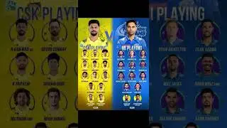 CSK playing 11 vs MI playing 11 #csk #mi #ipl2025 #shorts
