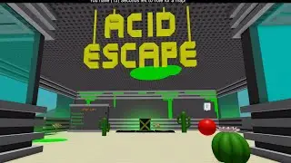 Roblox Escape the Acid 😱🔥 | The Floor Turned into ACID!!