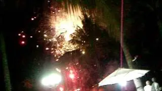 fire work at Itsandra Beach Hotel New Year 2010.MOV