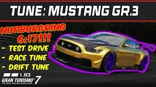 GT7 - Tune: Ford Mustang Gr.3 - Gran Turismo 7 - 1.63