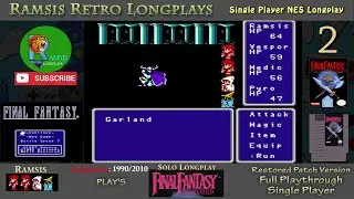 Final Fantasy Restored + (NES) | Garland and Getting The Ship | Episode #2