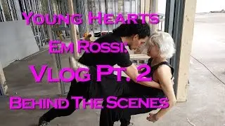 Vlogging behind the scenes of Em Rossi's Music video part 2