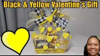 Valentine's Gift for School Bus Driver with Black & Yellow Color Scheme 💛