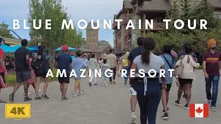 (4k) A Day in Amazing Blue Mountain Resort- The best Ski Resort in North America