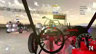 Gmod Racer: Overdrive Crazy race at Silverstone