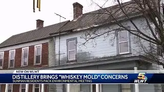Hundreds of residents concerned about 'whiskey mold'