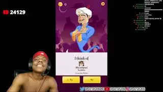 IShowSpeed PLAYS AKINATOR TO FIND IShowMeat!!