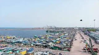 Royalty Free Footage | Fishing Village | The Sea Bay In India | India | Stock Footage
