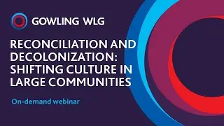 Reconciliation & decolonization: Shifting culture in large communities