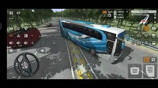 Bus simulator indonesia Highway drive। Game play with android। Gadi wala game 
