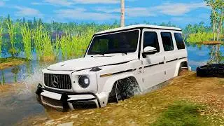 WE BROKE G-Wagon! BeamNG Drive