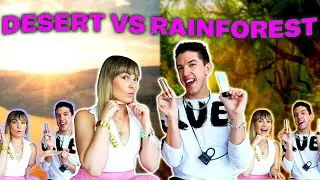 Hyram Created TWO Skincare Routines for Me! (Desert + Rain Forest Skincare)