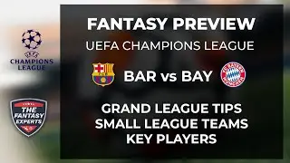 BAR vs BAY Dream11 Team | Barcelona vs Bayern  Munich Dream11 Team | UEFA Champions League