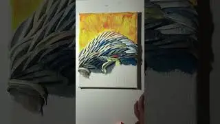 Abstract Mountains #cgayas #cgayasart #thickpaint #texturedart #artprocess #arttherapy