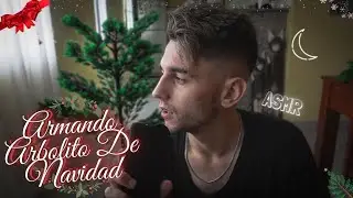ASMR - ARMANDO el ARBOLITO de NAVIDAD 🎄 DECORANDO HABITACION (Room Tour) - ASMR Español Argentina