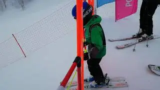 Слалом на Dynastar team speed 110