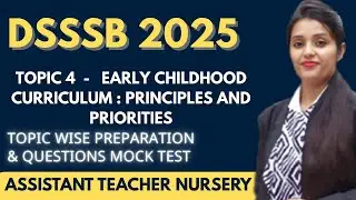 DSSSB ASSISTANT TEACHER SYLLABUS PREPARATION - TOPIC 4