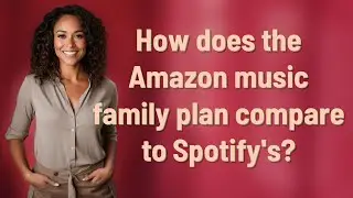 How does the Amazon music family plan compare to Spotify's?