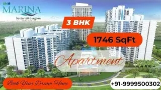 M3M Marina Sector 68, Gurgaon | 3 BHK Luxury Apartment | 1746 SqFt | Booking Call 9999500302