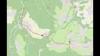 Autofahrt im Schwarzwald (PF/KA): Conweiler ---:--- Gertrudenhof