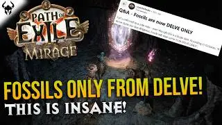 Delve Will Be Make MASSIVE Currency Because of This Change... | Path of Exile 3.28: Mirage