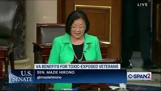 Senator Hirono Speaks in Support of the Honoring Our PACT Act