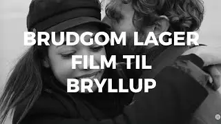 Brudgom lager film til bryllup