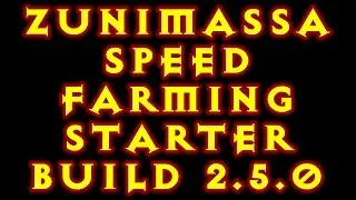 Diablo 3 WD Zunimassa Starter Speed Farming Build 2.5.0