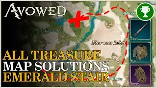 All Emerald Stair Treasure Map Locations & Rewards - Avowed