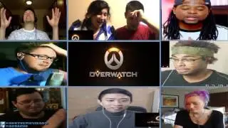 DOOMFIST Origin Story Reveal Trailer Overwatch REACTION MASHUP