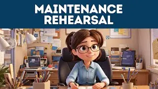 Maintenance Rehearsal (Explained in 3 Minutes)